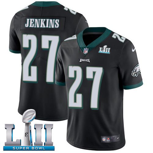 Men Philadelphia Eagles #27 Jenkins Black Limited 2018 Super Bowl NFL Jerseys->philadelphia eagles->NFL Jersey